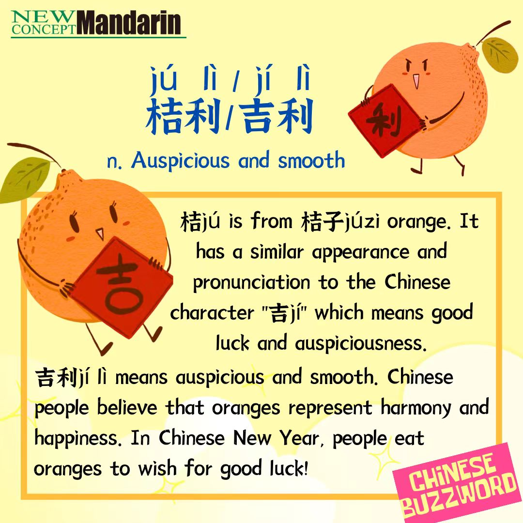 Auspicious and smooth character 